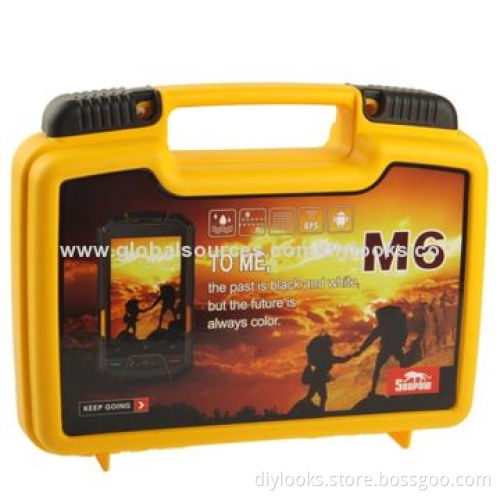 Refurbished Snopow M6, Yellow, GPS+AGPS, Android 4.1.1, MTK6577 1.0GHz Dual-core, ROM 4GB, RAM 512M